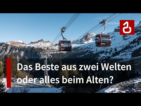 TRI-Line Hoch-Ybrig Weglosen – Seebli | Weltneuheit von Doppelmayr-Garaventa | (R)Evolution der 3S?