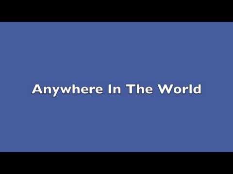 Anywhere in the world lyrics - Mark Ronson ft Katy B