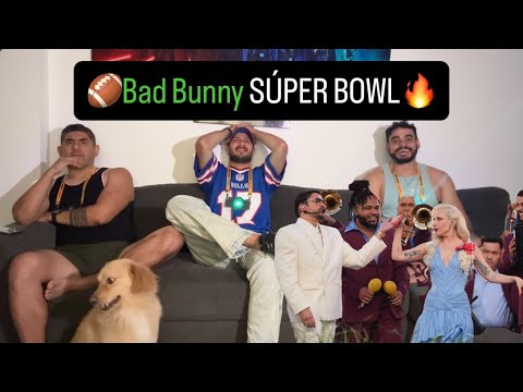 Reacción a  BAD BUNNY  Super bowl 🏈