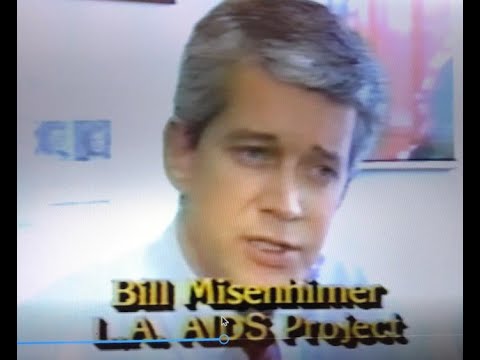 Dan Rather Rock Hudson AIDS Story July 1985