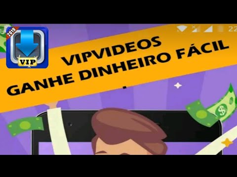 NOVO Aplicativo para Ganhar Dinheiro Assistindo Vídeos - VIP VÍDEOS
