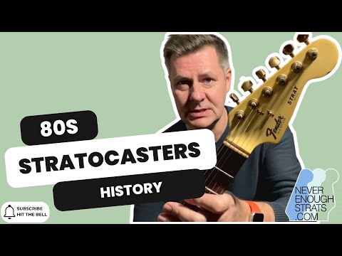80s Fender Stratocasters - Short history and five 80s Strats