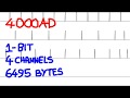 4000AD 1 Bit Beeper Music
