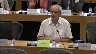 Presenting Petition to Europe Parliament