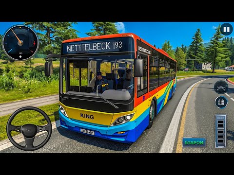 Coach Bus Realistic Driving: New Multiplayer #1- New Bus Simulator: EVO Ovilex - Android GamePlay