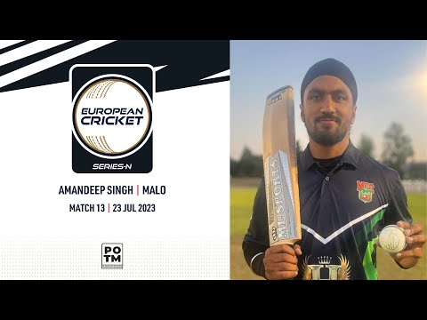 POTM : A.Singh - MAL vs PW | Highlights | ECSN Portugal | 23 July 2023 | ECSN23.075