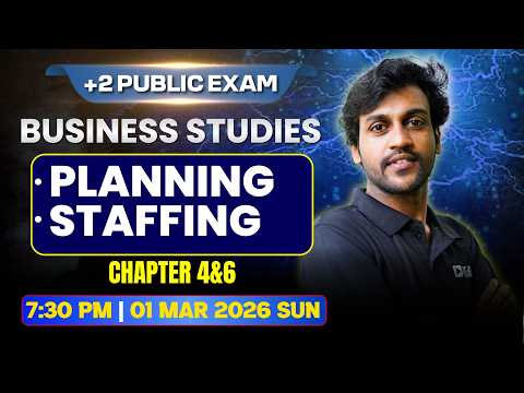 Plus Two Business Studies | Planning & Staffing | Chapters 4&6 | Exam Winner