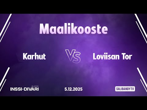 Maalikooste: Karhut - Loviisan Tor (Inssi-Divari M)