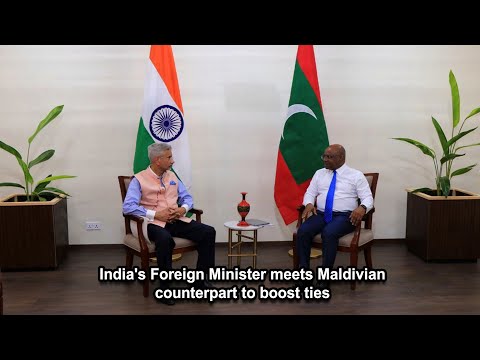 India's Foreign Minister meets Maldivian counterpart to boost ties