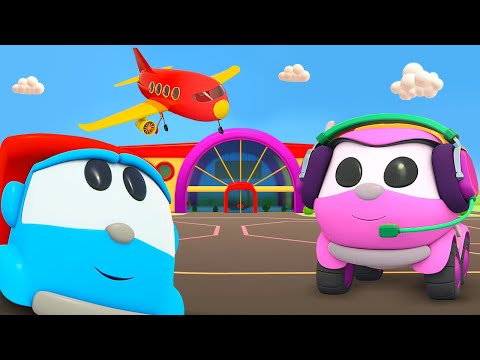 Leo und seine Freunde arbeiten am Flughafen | Leo der Lastwagen - die neue Folge