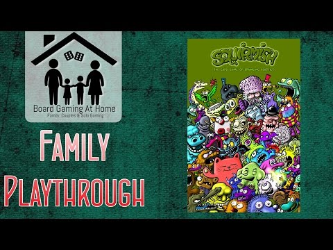 Board Gaming at Home Squirmish Family Playthrough Video