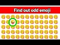 Find out odd emojis 😉 😜 🥰 #guess #emoji #games #puzzle #quiz #emojichallenge #riddles
