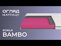 Матрац ортопедичний ТМ Ismart Koala Bambo 80х160 см безпружинний (ISM-051132)