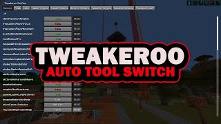 Minecraft Tweakeroo Tutorial - Auto tool switch, mining made easy