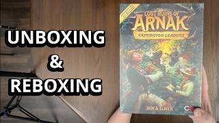 Lost Ruins of Arnak: Expedition Leaders - Unboxing & Reboxing - What's in the Box?