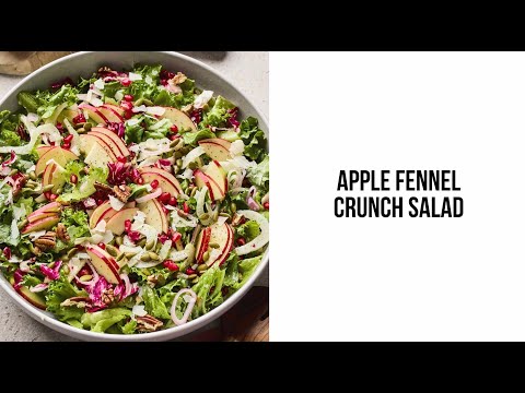 Apple Fennel Crunch Salad