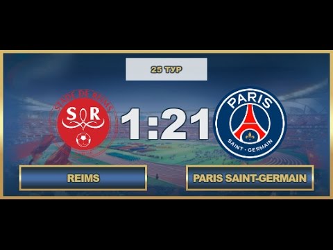 AFL. France. Ligue 1. Tour 25. Reims - PSG
