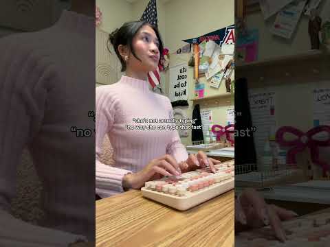 i took typing classes all throughout grade school 🤣🤣 #teacher #typing #teacherhumor #shorts