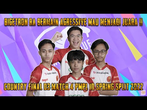 Bigetron Ra Tunjuk Permainan Agressive Untuk menjuarai PMPL ID SPRING SPLIT 2022
