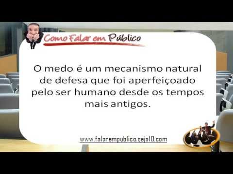 Medo De Falar Em Público -- Como ele Surge