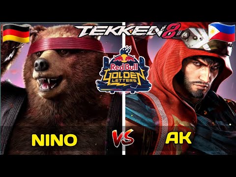 Nino (Kuma) Ak (Shaheen) _ Red Bull Golden Letters 2024 _ Tekken 8 _ Jan Ali Gaming