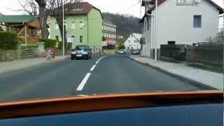 preview picture of video '20120425 Kamerafahrt Petrovice Tschechien (Česká) - Hellendorf Deutschland'