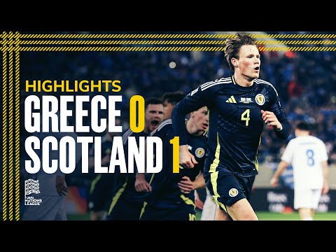 Greece 0-1 Scotland | McTominay Penalty Gives Scotland Play-Off Advantage! | UEFA Nations League