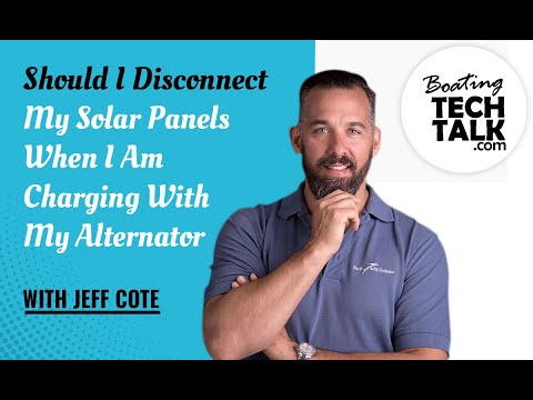 Should I Disconnect My Solar Panels When I Am Charging With My Alternator?