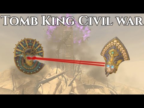 KHALIDA'S CIVIL WAR - Total War Warhammer 2 - Online Battle 500