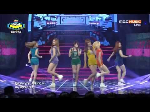 【HD繁體中字】150121 HELLOVENUS (위글위글) - WIGGLEWIGGLE @Show Champion