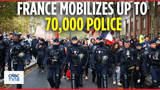WATCH: France Deploy Over 70,000 Police For Fresh Weekend Protests | Paris Protest | Macron | N18G