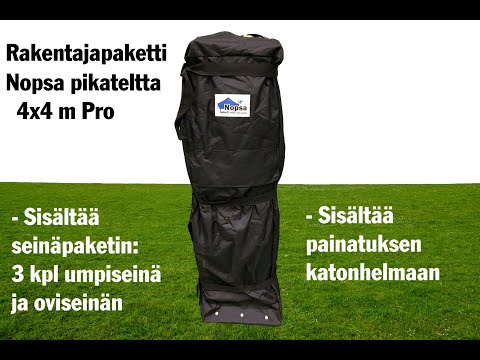 Nopsa  rakentajapaketti 4x4m