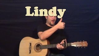 Lindy (Kenny Chesney) Easy Guitar Lesson Strum Chords How to Play Lindy Tutorial