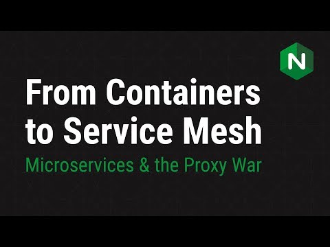 From Containers to Service Mesh | Microservices & The Proxy War