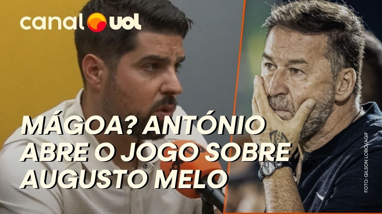 EX-TÉCNICO DO CORINTHIANS, ANTÓNIO OLIVEIRA EXPÕE DETALHES DE RELAÇÃO COM AUGUSTO MELO
