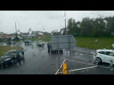 arriva north east service 308 from north Tyneside hospital to whitily bay ice rink