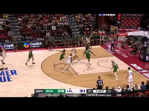 CELTICS vS LAKERS | NBA SUMMER LEAGUE | FULL GAME HIGHLIGHTS 🔥🔥