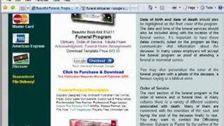 How to Select a Funeral Obituary
