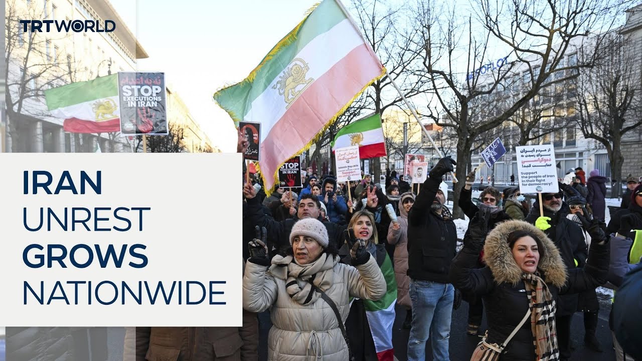 Iran protests spread nationwide despite internet blackout