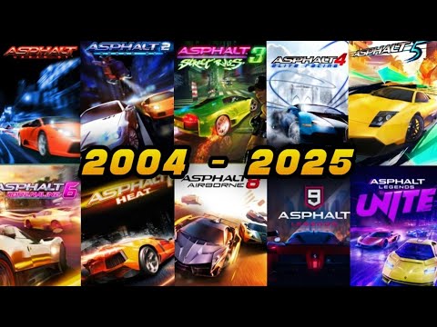 Evolution of Android/IOS/PC Asphalt Racing Games