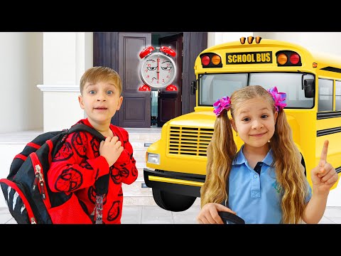 Diana y Roma en la Escuela - Recopilación de videos sobre la escuela, la amistad y el conocimiento