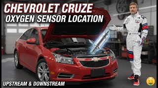 Chevy Cruze O2 Sensor Locations (Bank 1 Sensor 1 & 2) – 1.4L & 1.8L Engines