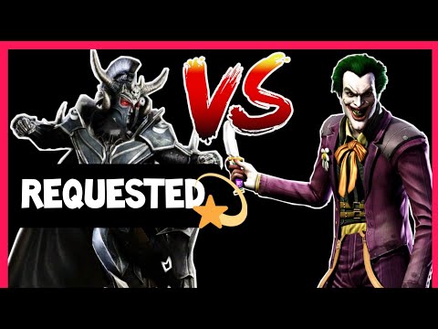 INJUSTICE GODS AMONG US: ARES VS THE JOKER (4K 60 FPS)
