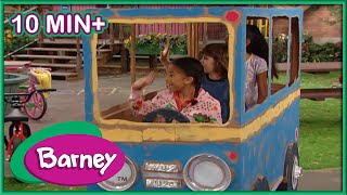 The Wheels on the Bus | Nursery Rhyme | Barney and Friends