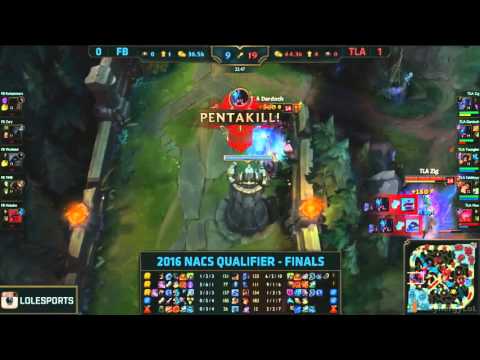Dardoch - RekSai Pentakill in FrostBite vs Team Liquid Academy - League of Legends