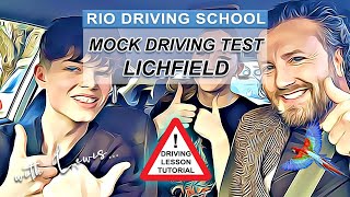 Lichfield Mock Driving Test | Driving Assessment | Driving Tutorial | Learn to Drive