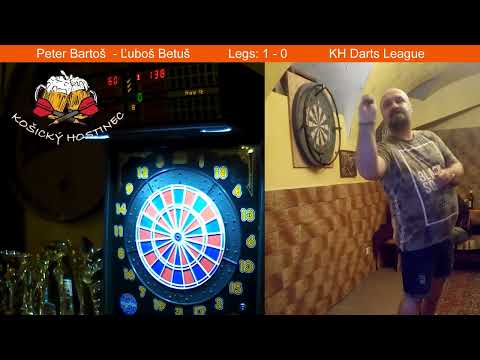 Peter Bartoš - Ľuboš Betuš (KH Darts League)