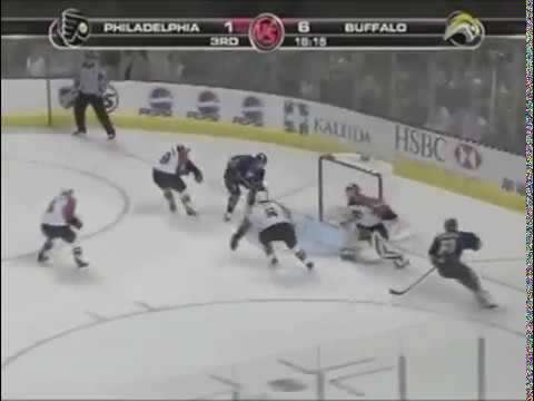Derek Roy 2nd Goal - Sabres vs. Flyers 10/17/06, "The Day The Flyers Died"