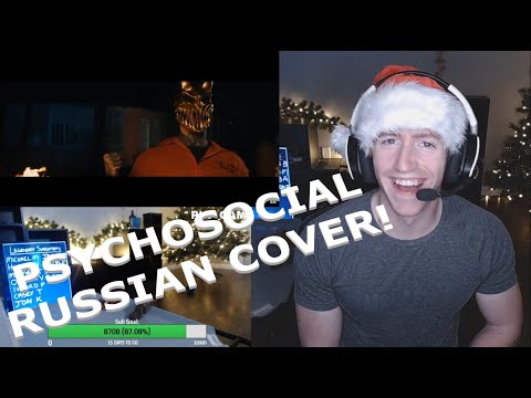 Chris REACTS to ALEX TERRIBLE x RADIO TAPOK Slipknot - Psychosocial (Russian Cover)