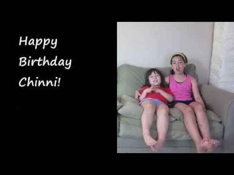 Happy Birthday, Chinni!